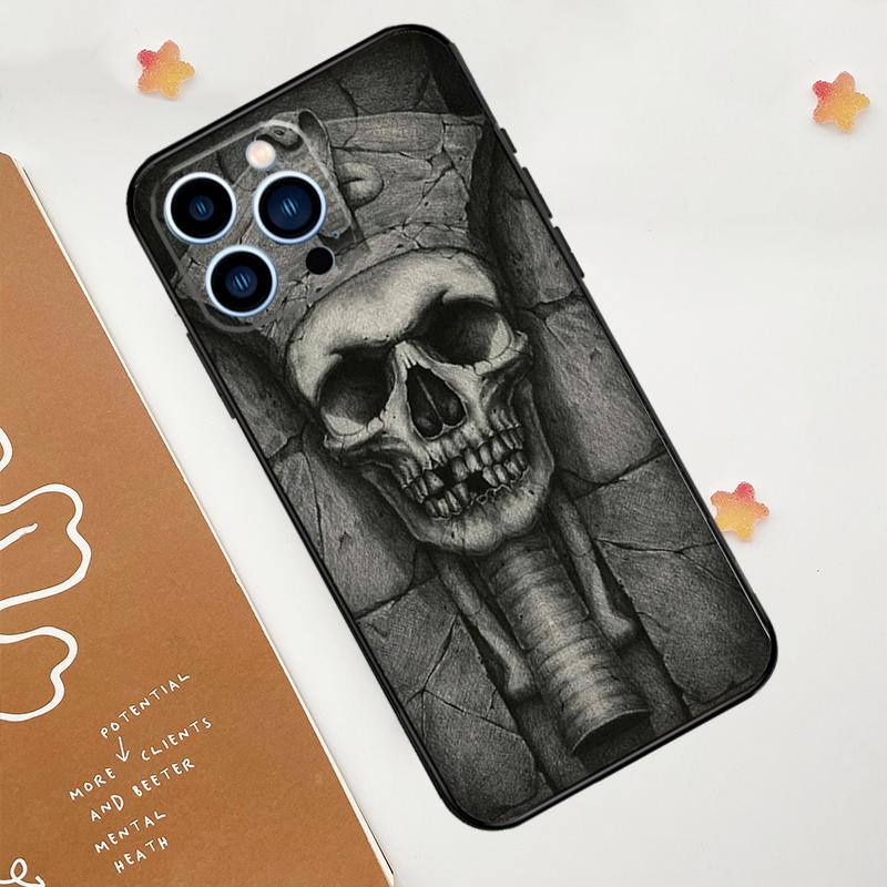 

Ancient Egypt Pharaoh Phone Case For iPhone 17 Pro Max 14 11 15 16 Pro Max 12 13 mini 16 Plus 16e 17 Air Funda iPhone 16 Plus