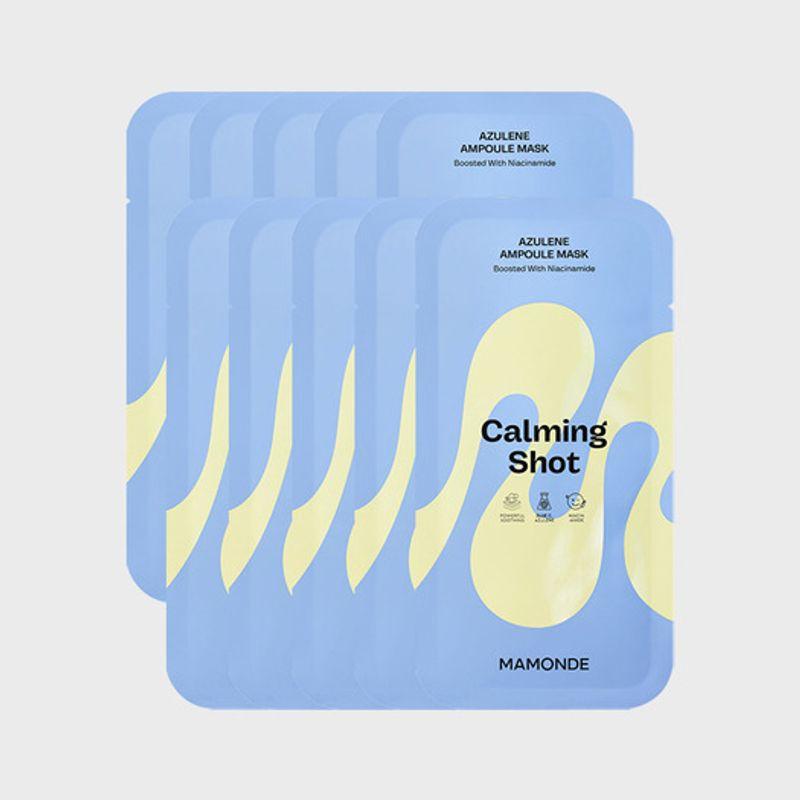 

Успокаивающая ампульная маска с азуленом (10 листов)