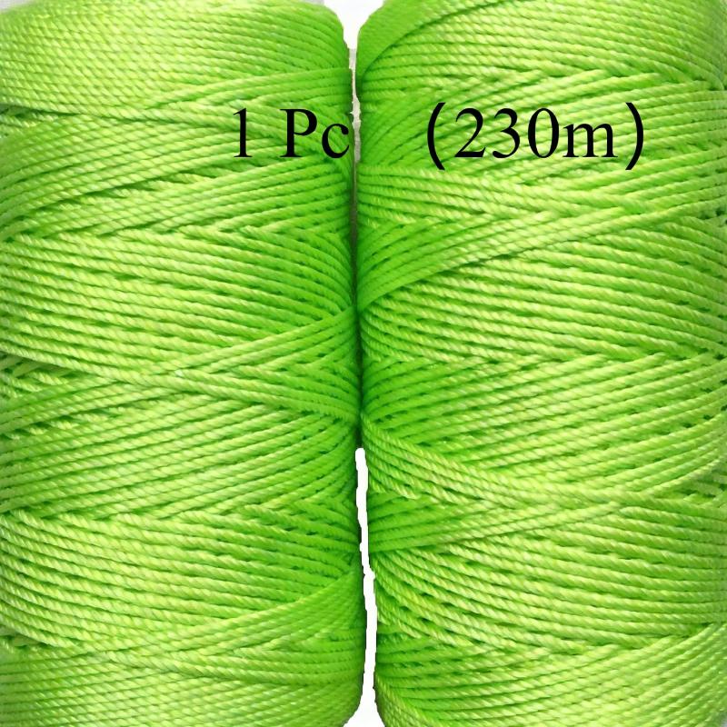1roll Masonry Rope High Visibility Fluorescent Green Rope For Masonry Marking Horticulture Gardening Accessories