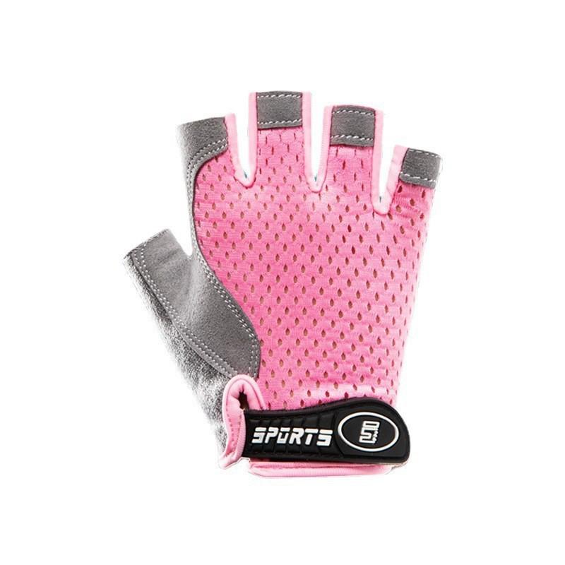Kids' Non-Slip Half-Finger Gloves for Skating, Biking & Training