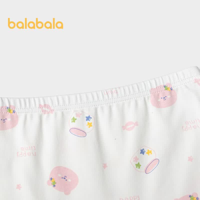 Balabala Girls' Cotton Underwear (3-Pack)