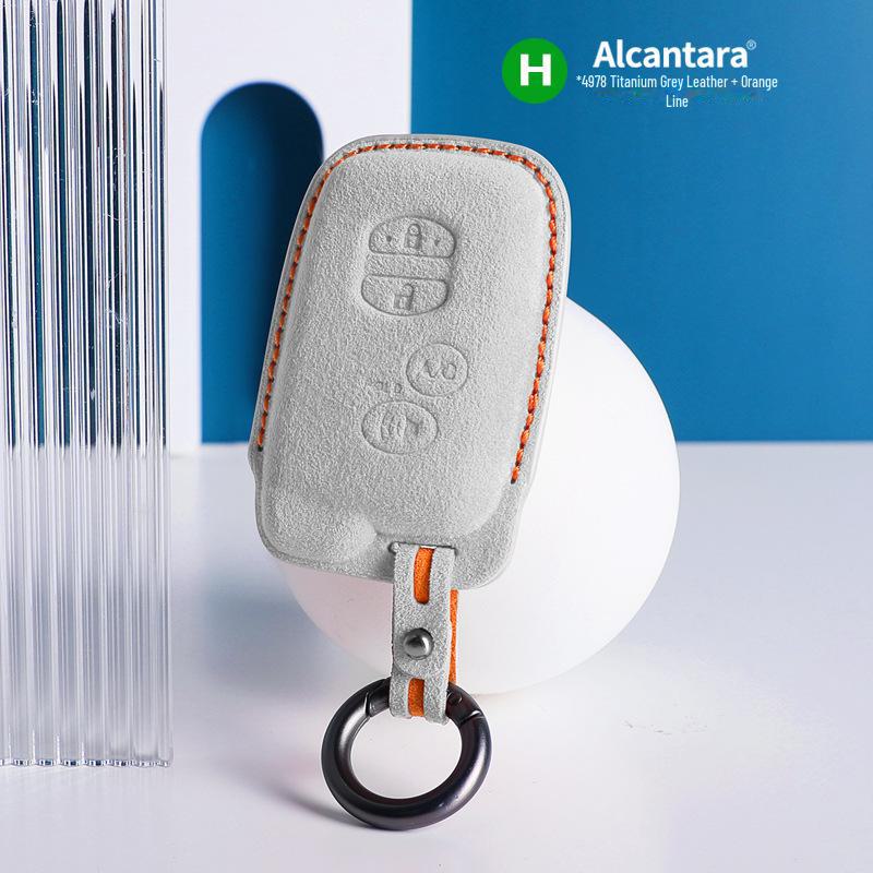 Lexus ES300H/ES350/RX270 Alcantara Wildleder 3D Schlüsseltasche