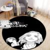 Anime Tokyo Revengers Kulatý koberec kreslený prostor Koberec do obývacího pokoje Kuchyně Jídelna Dětské koberce Podložka na jógu