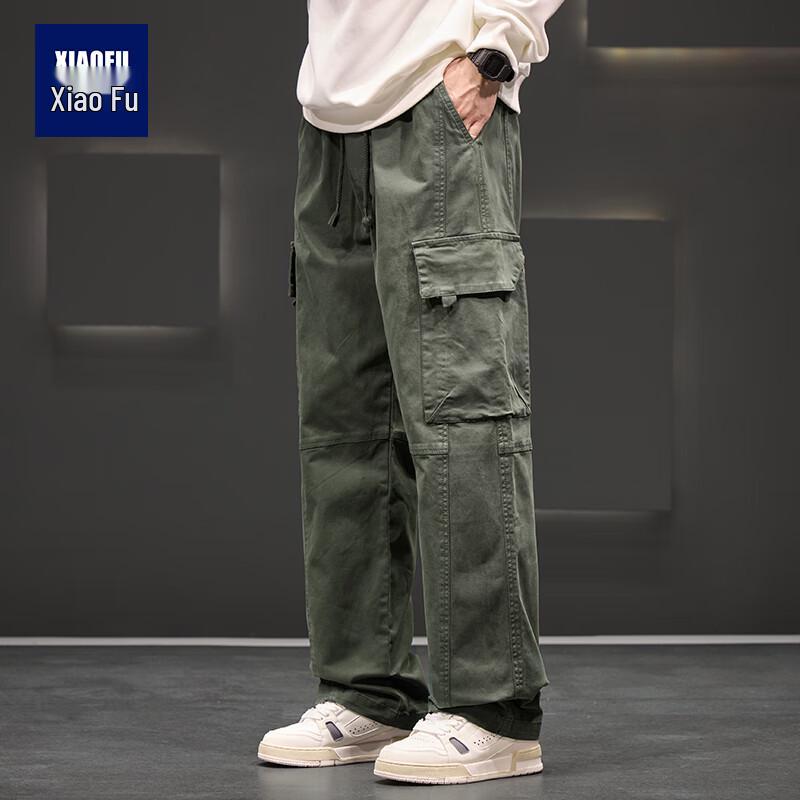 

Men s Plus Size Loose Straight-Leg Trousers 6XL