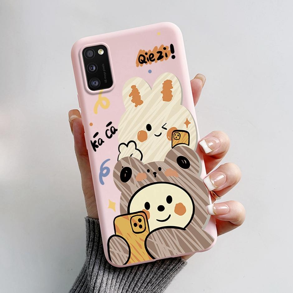 For Samsung Galaxy A41 Protection Phone Back Covers Beautiful Fundas For Samsung Galaxy A 41 Soft Silicon Phone Shells Coquessss