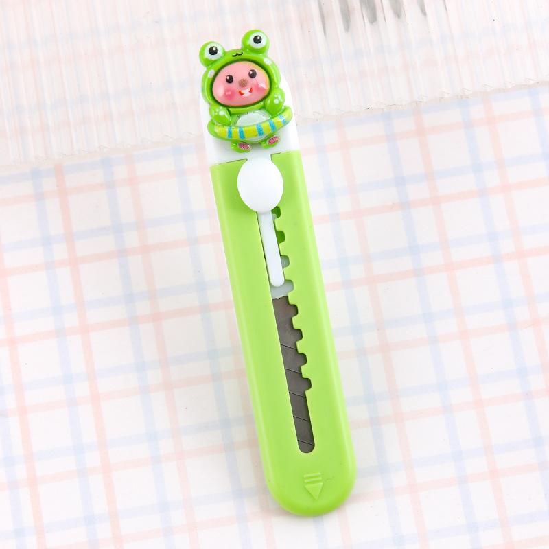 

1 шт. мультяшный капибара художественный резак хозяйственный нож мини студенческие художественные инструменты DIY креативные канцелярские принадлежности школьные принадлежности