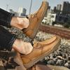 38-46 Men's Plus Size Fashionable Outdoor Casual Shoes Leather Shoes Business Casual Shoes Hiking Shoes