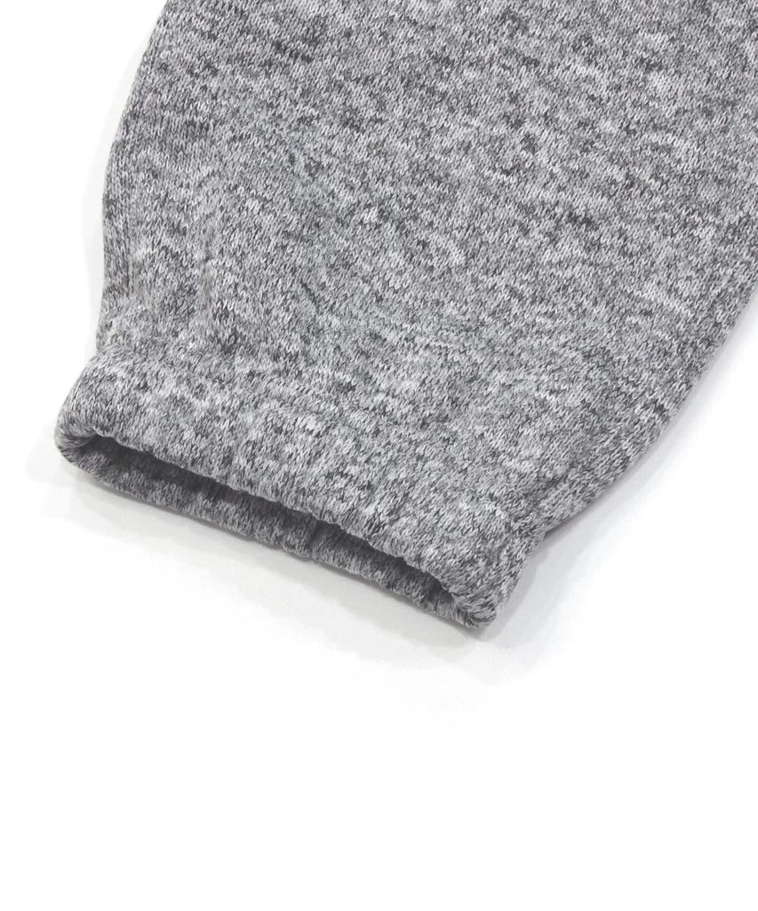 J.E. Morgan Knit Fleece Climbing Pants, Heather Gray, Size M