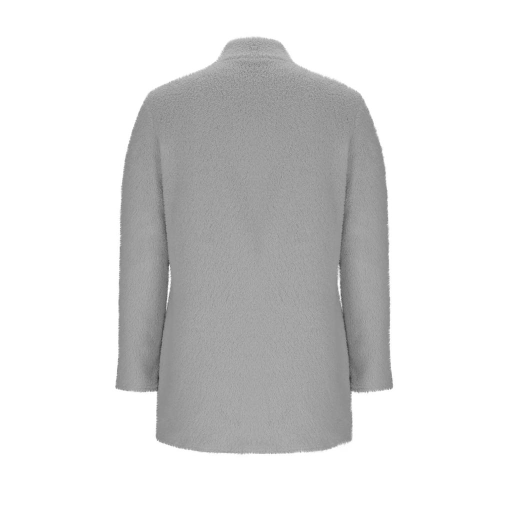 Sweatshirt for Women Stand Collar Cozy Pullover Soft Sweaters Fall Trendy Loose Tunic Tops