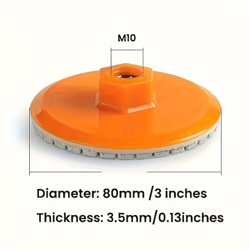 

1 шт. Шлифовальный диск для обрезки плитки Угловая шлифмашина Диск для сухой полировки Каменная плита Мрамор Английский Камень Шлифовка Алмазные диски для сухой полировки