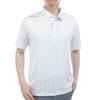 Golf Retro Short Sleeve Shirt EGM08A Men's White