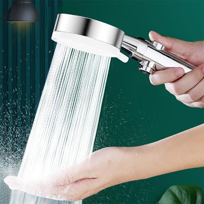 Cabezal de Ducha Ahorro de Agua 5 Modos Ajustable Alta Presión Ducha Parada de Agua con un Botón Masaje Ducha Ecológica Accesorios de Baño