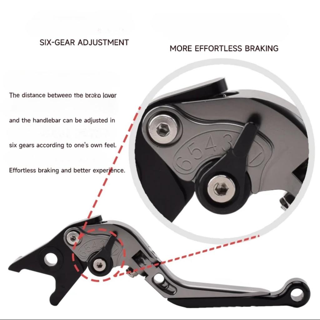 Compatible with DOMOPAY For PCX125 PCX160 ABS Version 2020-2023 2024, Brake Lever Handbrake with