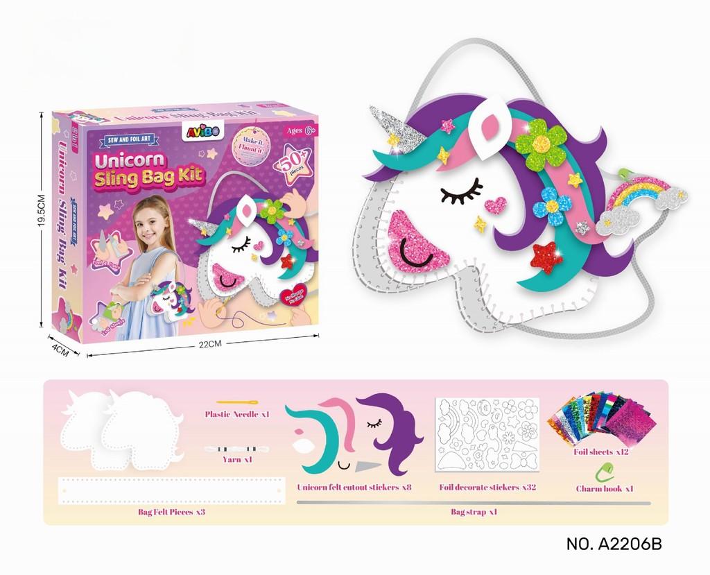 Kit Bag Felt With Creative Crafting And Educational Fun For Kids Handmade Play