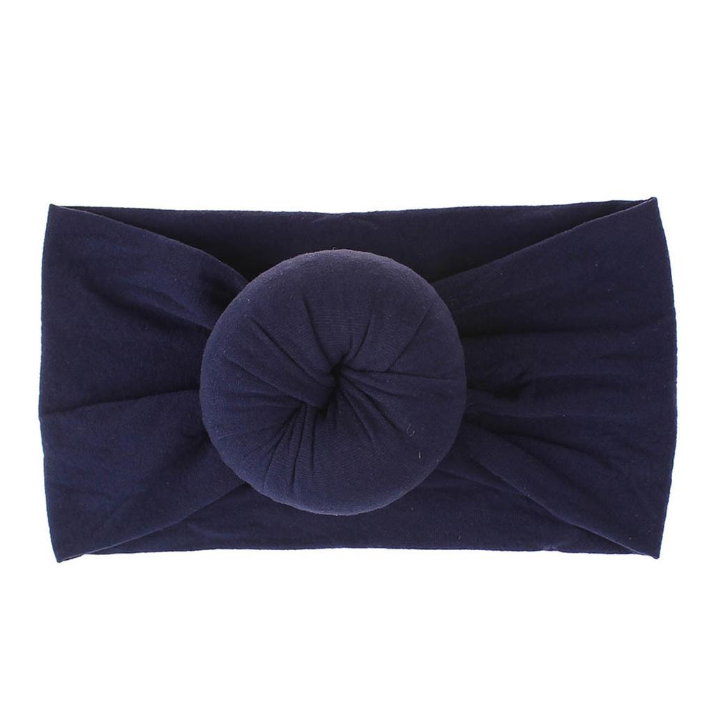 Newborn Baby Boy Girl Solid Knotted Hat  Headwear Cap Hat Accessories