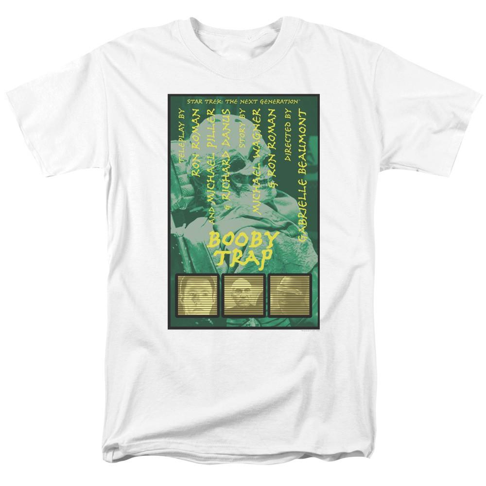 Star Trek - Tng Season 3 Episode 6 - Adult Unisex Short Sleeve T-Shirt - White M