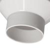 Air Duct Adapter 100mm to 75mm Accessory Pipe Fitting Havc Connector for Hotel System Simple