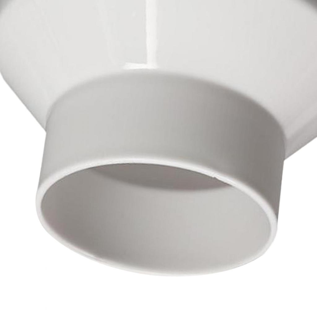 Air Duct Adapter 100mm to 75mm Accessory Pipe Fitting Havc Connector for Hotel System Simple