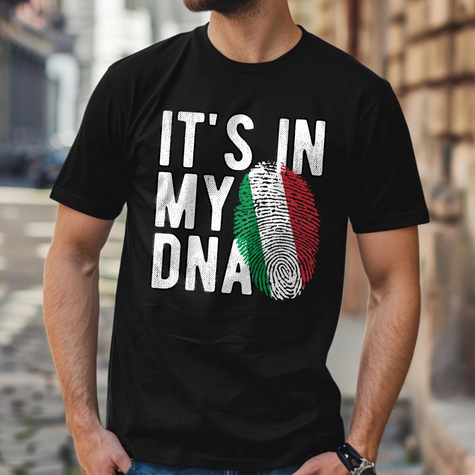Italy is in my DNA T-Shirt, Italian Pride Shirt, Gift for Italian, Italian Gift XL
