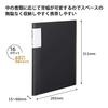 KOKUYO File Instruction Manual Novita Fixed Type A4 16 Pocket Black La-NVT520D