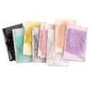 Spring/Summer Trendy Transparent Mesh Women's Sequin Star Mid-Calf Ruffle Socks
