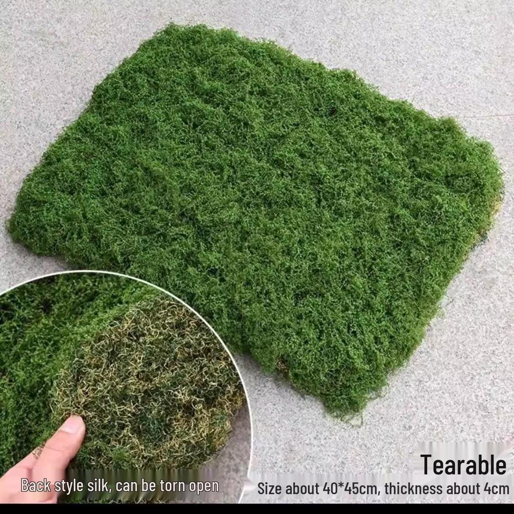 Artificial Jungle Moss Turf for Landscaping and Decor