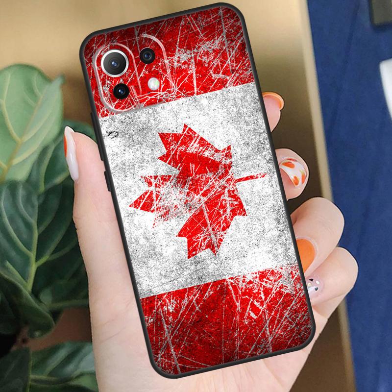 Canada Canadian Flag Case For Xiaomi 17 Pro Max 14 15 Ultra 13T 14T 15T Pro POCO F8 F7 F5 F6 X5 X6 X7 Pro Coque