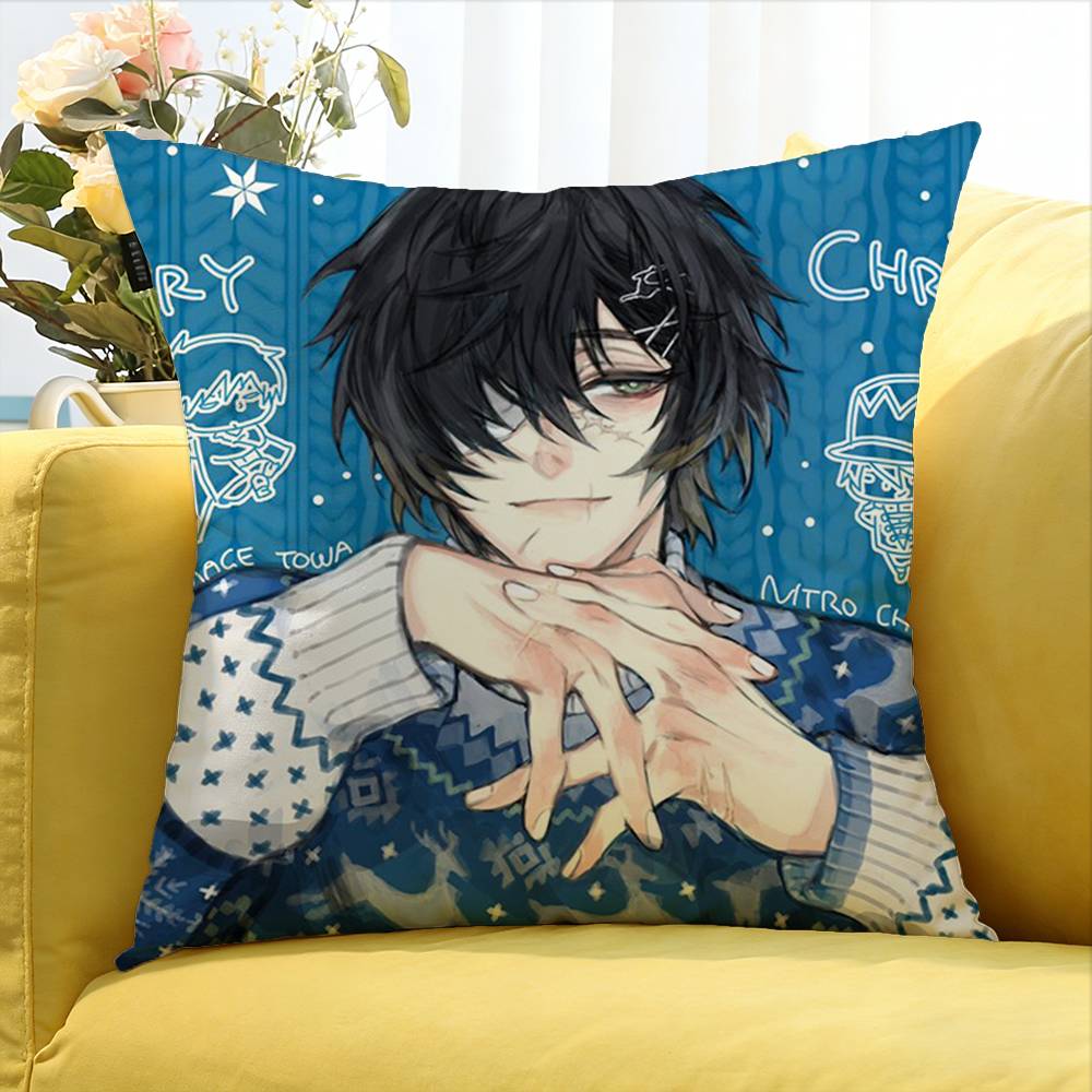 SSlow Damage Towa World Various Sizes Square Pillow Case For Car Home Bedchamber Decor