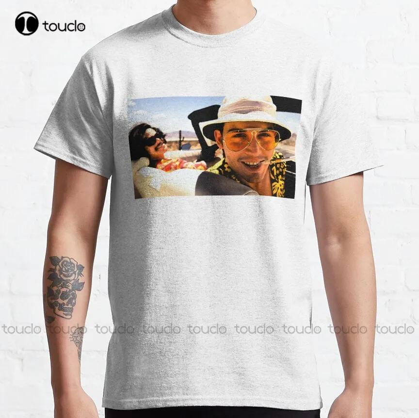 Fear And Loathing In Las Vegas Art Classic Tshirt Johnny Depp Grandpashirt Unisex Shirts Harajuku Streetwear New Popular Tee