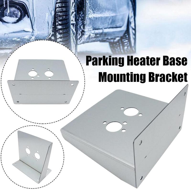 Air Diesel Heater Base Mounting Bracket Iron Floor Plate Upgraded Thickening Silver For Eberspacher Webasto Car Truck VAN L7X1