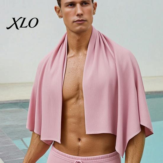 Foldable Outdoor Sports Towel Quick Dry Microfiber Beach Towel, Lightweight Sand Free Swim for Adults, Portable Essentials Absorbent Travel