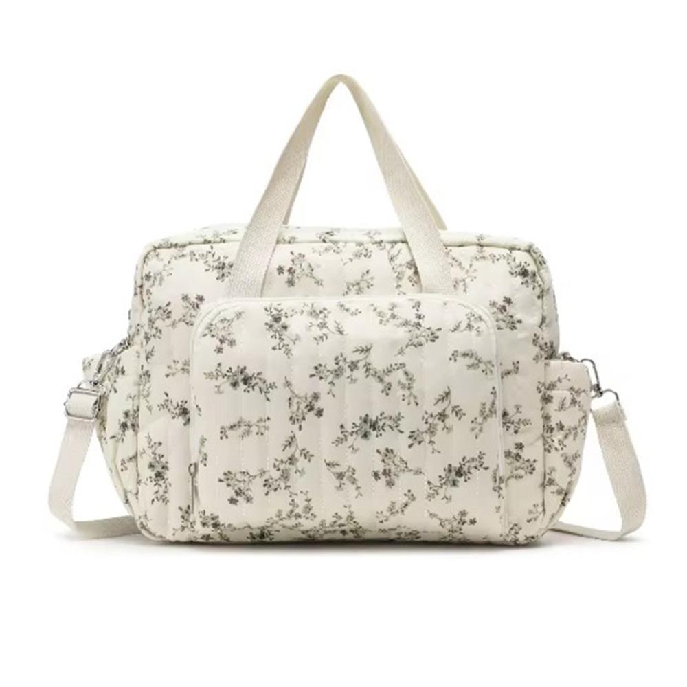 Fashion Multi-Pocket Newborn Baby Care Diaper Bag Waterproof Large Capacity Mummy Shoulder Bag Stroller Diaper Storage