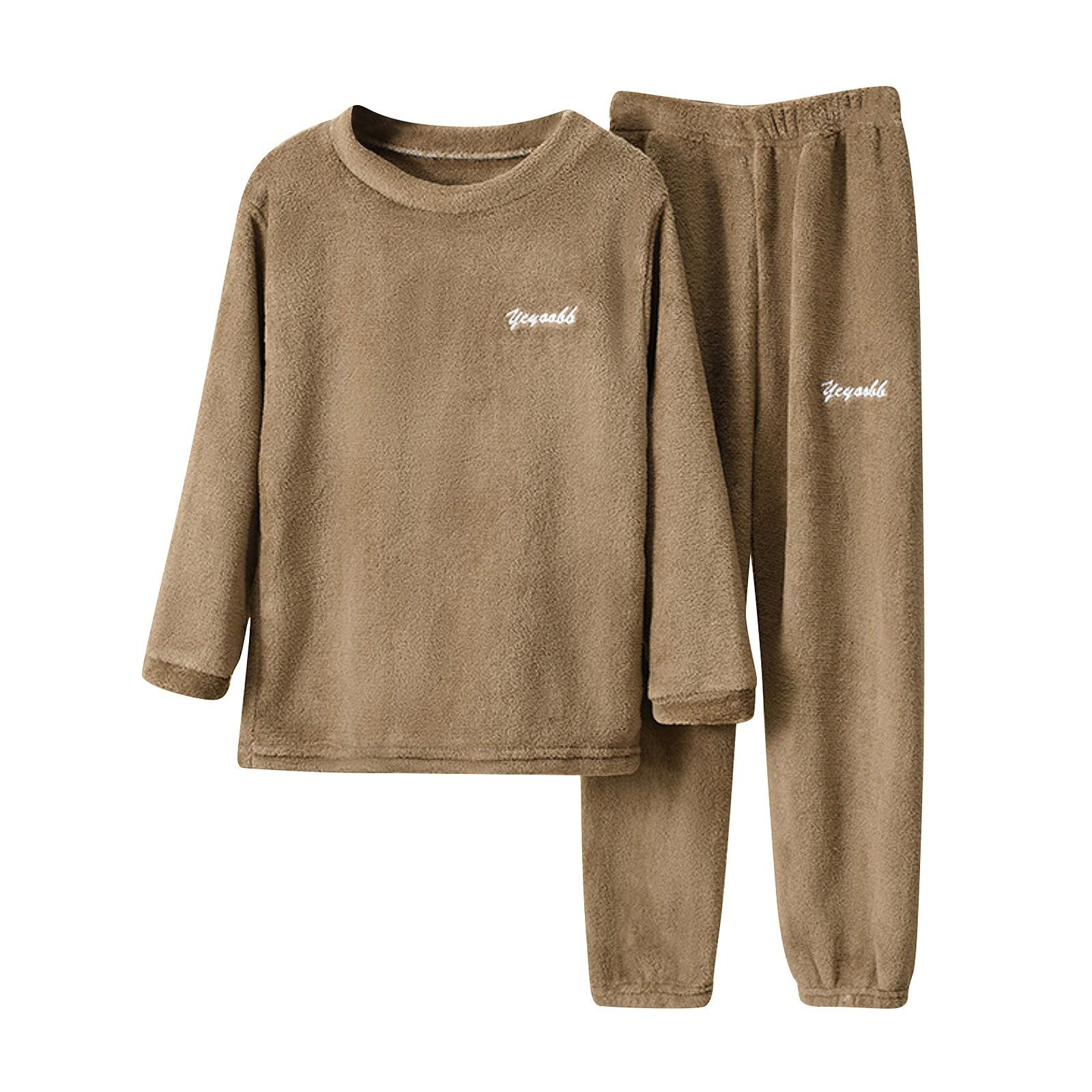 

Детский коралловый бархатный пижамный комплект Детская домашняя одежда для лица 130