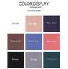 Korean Half-High Collar Slim Fit Modal T-Shirt - Long-Sleeve Solid Color Top