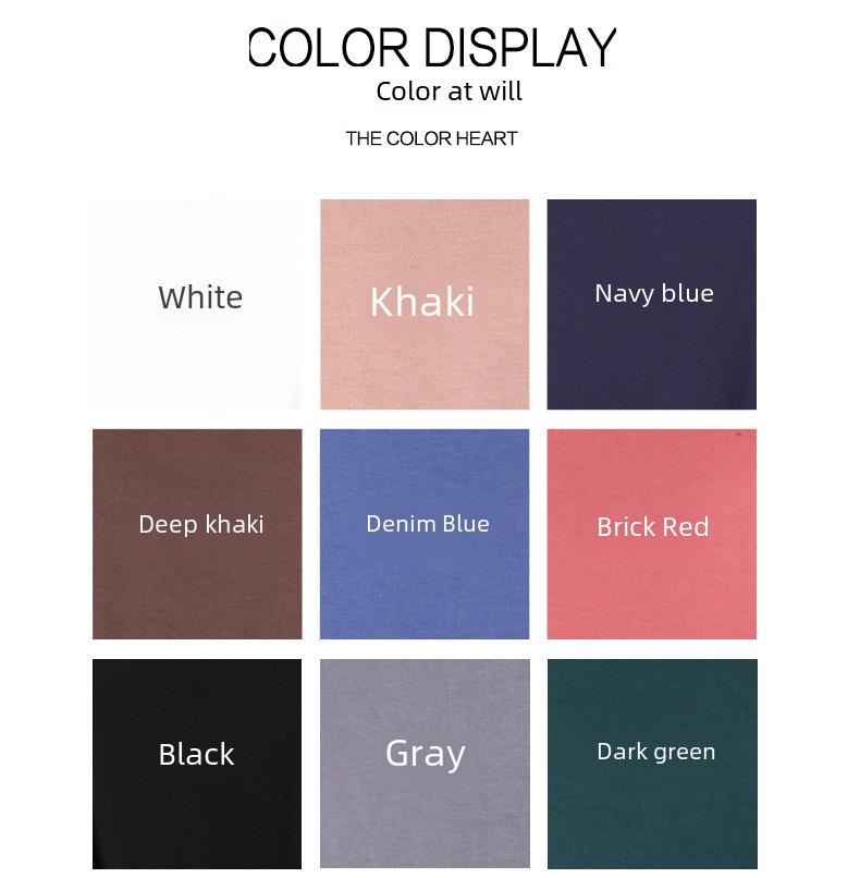 Korean Half-High Collar Slim Fit Modal T-Shirt - Long-Sleeve Solid Color Top