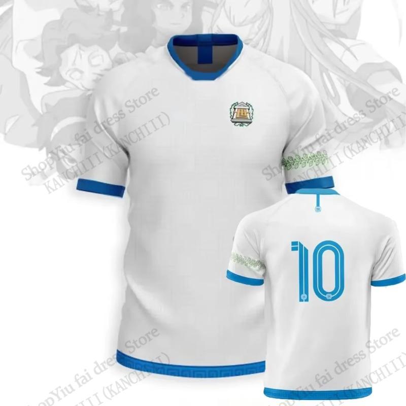 Tricou Sport 3D cu Imprimeu Jersey Inazuma Eleven Kaio Football Bărbați Femei Modă Mânecă Scurtă Copii Topuri Tricou Mark Evens