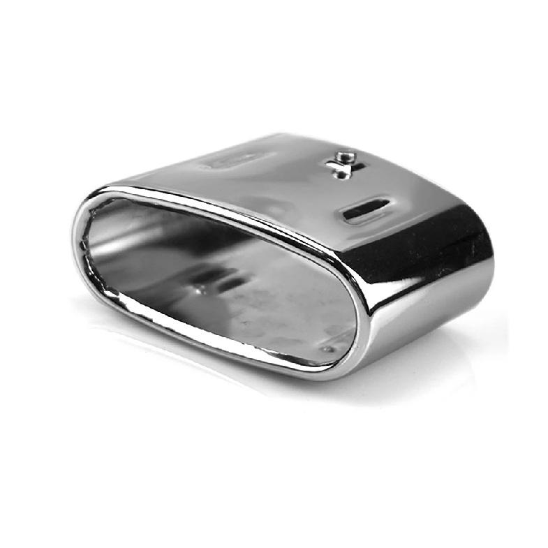 Exhaust Tips with OEM Part Fit for BMW Z3 1.8 1.9 Cabrio Tailpipe Trim 53x113mm / 90mm 18129416186 Tailpipe Tip