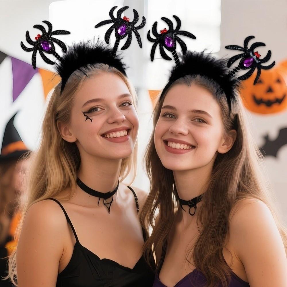 Vegetables Halloween Pumpkin Headband Spider Ghost Ghost Festival Headpiece Carnival Events