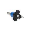 1Pc Dia 5/6/8/10/12/16mm BLP Ball Lock Pin Self-locking Quick Release Pins Precipitation Hardened Stainless Steel