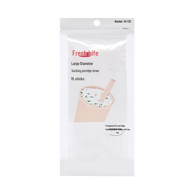 Disposable Large Diameter Porridge Straws
