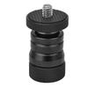 Quick Release Plate Small Ballhead Hot Shoe Mount Base for Monitor Camera Camcorder