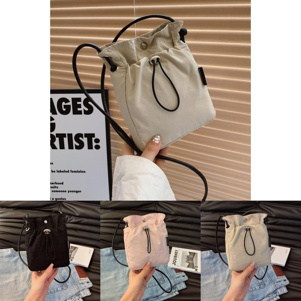 Stylish Casual Crossbody Coin Purse New Minimalist Fashion Phone Bag For Women 2024 Japanese Korean Artistic Lightweight Small Bag