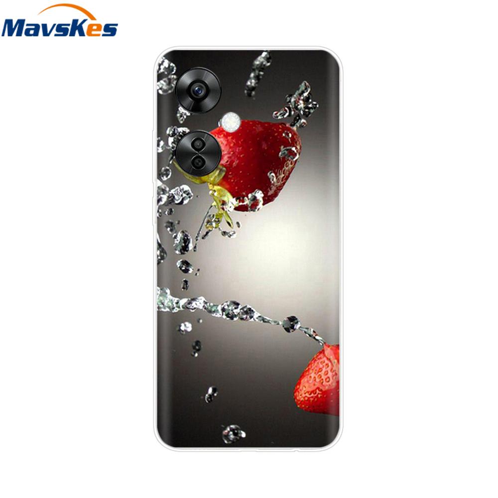 For OnePlus Nord CE 3 Lite Case Cartoon Soft Silicone TPU Clear Coque for OnePlus Nord CE3 Lite 5G Nord CE 3 Phone Covers Bumper
