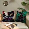 Devilman Cartoon Crybaby Office Cushion Pillowcase Car Cushion Cover45X45CM Lumbar Pillowcase Sofa Pillowcover