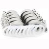 SS304 Roestvrij Staal Tri Clamp Met Siliconen Pakkingen Pijpklem Nieuwe Sanitaire Fitting