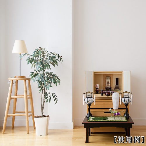 Buddhist Altar Shop Takita Shoten Bon Festival Lanterns, Compact Bon Festival Set (First Bon Festival, New Bon Festival) 3-Piece Set (2-B) Bon Festi