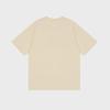 Unisex 220g Pure Cotton Pullover T-Shirt - Round Neck, Short-Sleeve, Versatile Loose Fit for Summer 2025.
