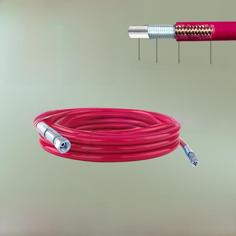 Hochdruck-Latex-Farbspritzschlauch – Nylondraht für Airless-Spritzgeräte