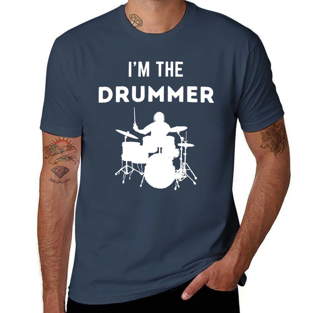 Im The Drummer Tshirt Lightweight Running Sports Tshirt