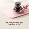 360 Rotating Double Height Adjustable Phone Stand Foldable Tablet Holder With Anti Slip Silicone Base For Multiple Devices